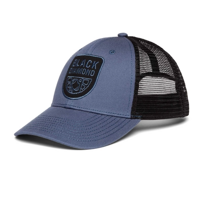 Kappe Black Diamond Low Profile Trucker Hat Unisex Ink Blue Black Outdoorsupply