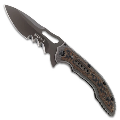 Vouwmes Fossil CRKT