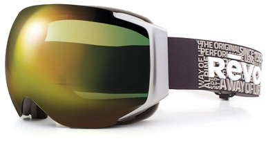 Skibril REVO Wordsmith Dark Grey / Greenwater