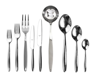Bestekset Mepra Acqua Zilver (75-delig)