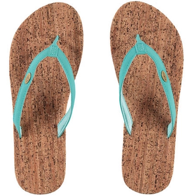Slipper O'Neill Cork Bed Turquoise