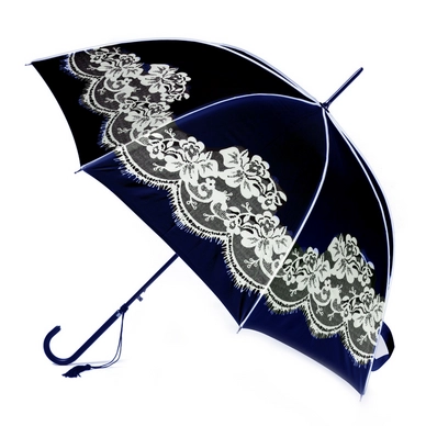 Regenschirm Blooming Brollies Vintage Navy