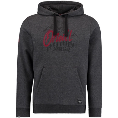 Trui O'Neill Pch Logo Hoodie Men Dark Grey Melee