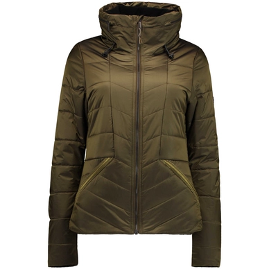 Ski Jas O'Neill Cyrstaline Hybrid Women Dark Olive