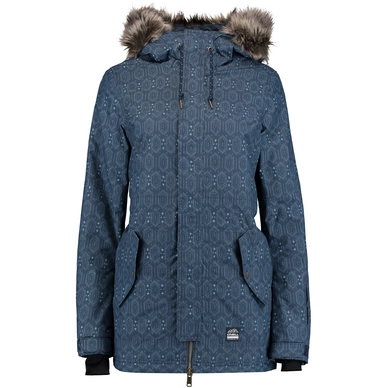 Ski Jas O'Neill Cluster II Women Blue AOP Blue