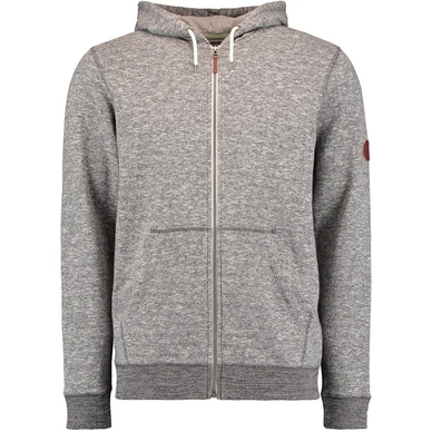 Vest O'Neill Jacks Base Zip Hoodie Men Silver Melee