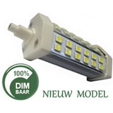 R7s LED Lamp 118mm 8 Watt Dimbaar (Vervangt 150 Watt)