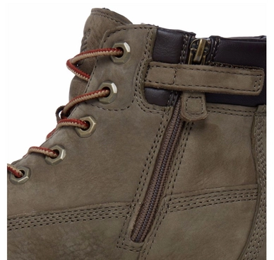 Timberland Groveton 6" Lace Side Zip Junior Olive