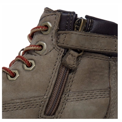 Timberland Groveton 6" Lace Side Zip Toddler Olive
