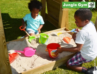 Speelset Jungle Gym Jungle Cubby + Bridge Fuchsia