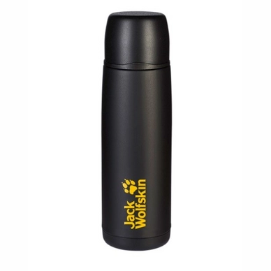 Thermos Flask Jack Wolfskin Thermo Bottle Grip 0,9 Black