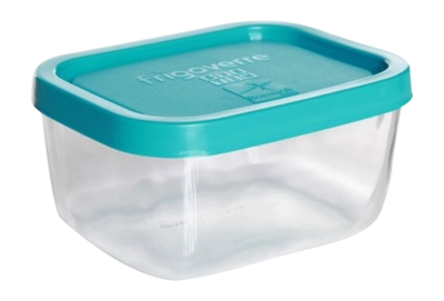 Boite Fraicheur Bormioli Rocco Frigoverre Classic Micro-Ondes Avec Couvercle Bleu 13 x 10 cm