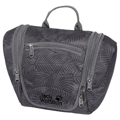 Toiletry Bag Jack Wolfskin Women Caddie Leaf Dark Grey