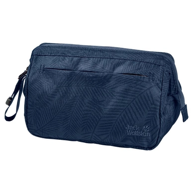 Kulturbeutel Jack Wolfskin Space Talent Washbag Leaf Blue Damen