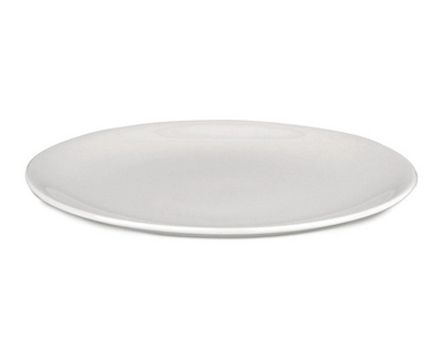 Assiettes Plates En Porcelaine Blanche – Set De 4 – Design Toyo Ito