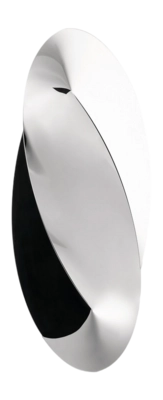 Vassoio portapane e grissini Alessi Octave ∅ 41,5 x 17,5 cm, Acciaio inox 18/10 lucido