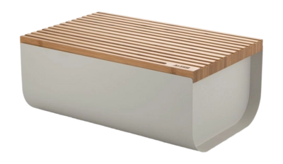 Bread Basket + Bread Board Alessi Mattina Warm Grey