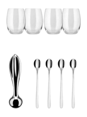 Cocktail Accessoire Set Alessi The Player (9-Delig)