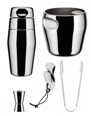 Cocktailshaker Set Alessi North Tide (5-Delig)