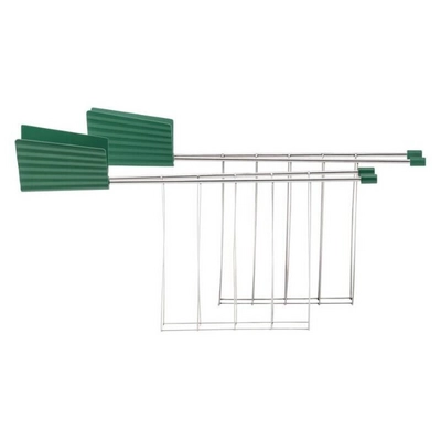 Tostiklemmen Alessi voor Broodrooster Plissé Groen