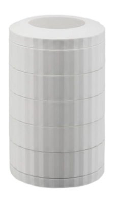 Capsulehouder Alessi Plissé Porte White