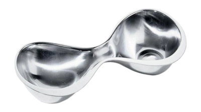 Schaal Alessi Babyboop 2 Vakken