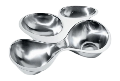 Schaal Alessi Babyboop 4 Vakken