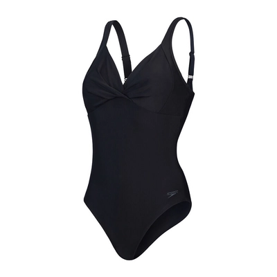 Badeanzug Speedo Eco Cross Knot Shaping 1P Damen Black