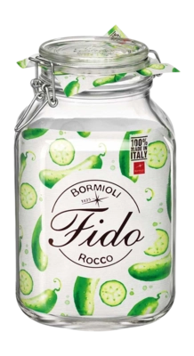 Weckpot Bormioli Rocco Fido Klempot Rond 4L
