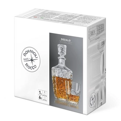 Whiskyset Bormioli Rocco Dedalo (7-delig)