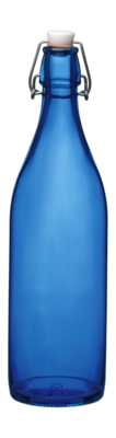 Karaf Bormioli Rocco Giara Met Capsule Spray Donkerblauw 1L