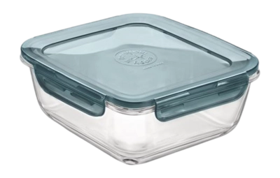 Boite Fraicheur Bormioli Rocco Frigoverre Evolution Avec Couvercle Gris 18 cm