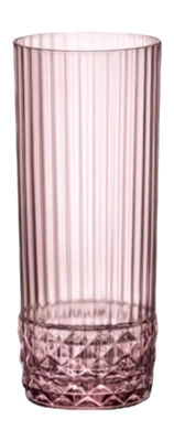 Longdrinkglas Bormioli Rocco America '20S Lilac Rose 40 cl (Set van 6)