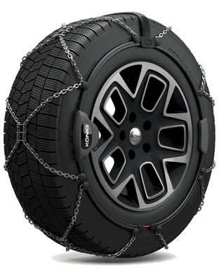 Schneekette König Reflex Kreuz 243 (2er Set)