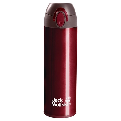 Thermosflasche Jack Wolfskin Thermolite Bottle 0,5L Dark Red