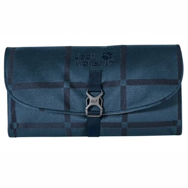 Kulturbeutel Jack Wolfskin Waschsalon Y.D. Indigo Big Check