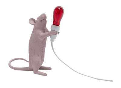 Tafellamp Seletti Mouse Lamp Step Love USB