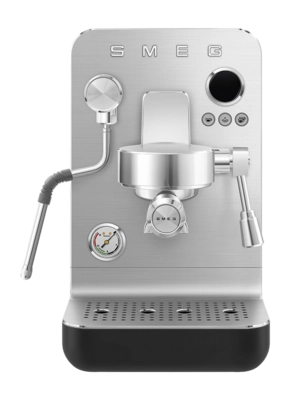 Espressomachine Smeg EMC02BLMEU Mat zwart