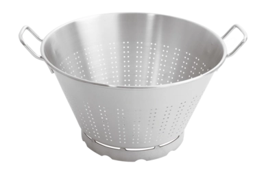 Sieb Paderno Satin Steel 40 cm mit Fuß