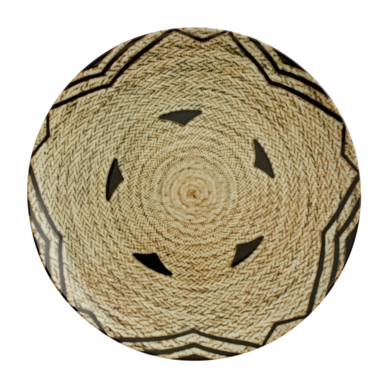 Assiette Plate Arthur Krupp Porcelaine Tribal Mood Decor C 28 cm