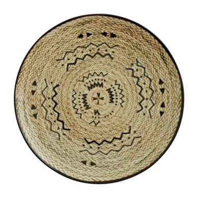 Dinner plate Arthur Krupp Porcelain Tribal Mood Decor D 28 cm