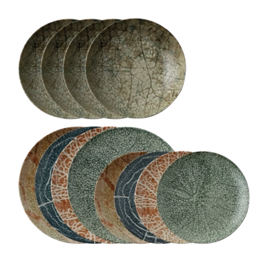 Servies Arthur Krupp Porcelain Nature Essence (12-Delig)