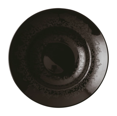 Assiette Plate Arthur Krupp Porcelaine Eclipse Night 29,5 cm