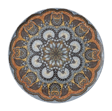 Dinner plate Arthur Krupp Porcelain Mandala B 32 cm