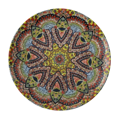 Essteller Arthur Krupp Porcelain Mandala C 27,5 cm