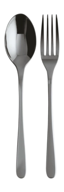 Set 2 Posate da portata in Acciaio Inox Sambonet Taste, Nero PVD