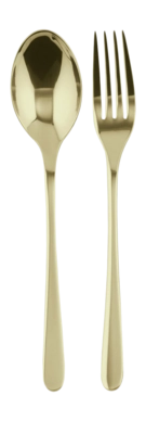 Serveerbestek Sambonet Taste Mirror PVD Champagne (2-delig)