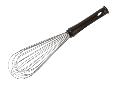 Whisk Paderno Series 12900 Pa+plus Black 45 cm 11 Wires