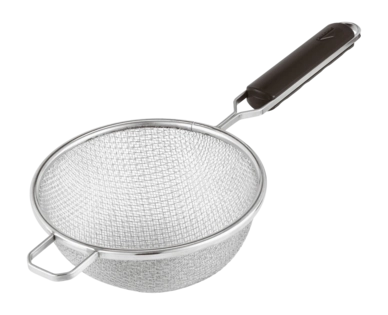 Tamis Double Maille Paderno Black 18 cm