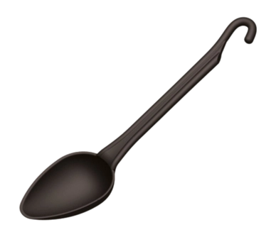Opscheplepel Paderno Series 12900 Pa+plus Black 23 cm